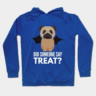 Pug Halloween Trick or Treat Hoodie